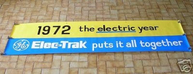 1972 Electric Year Banner