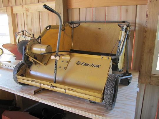 Elec-Trak Lawn Sweeper