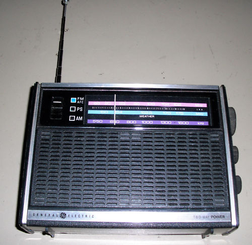 The G.E. P4920 Radio
